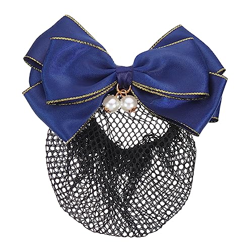 HONITANO Bun Haarnetz Mit Schleifen- Elegante Dutt-abdeckung Für Damen Für Berufsfrauen Wie Stewardessen Und Tänzerinnen Passend Für Dünnes Und Dickes Haar von HONITANO