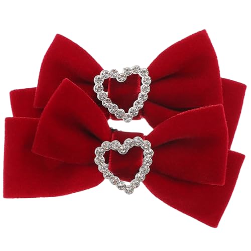 HONITANO Haarspangen Bogenclips Für Mädchen Trendige Süße Haarschleifen Mit Farbigen Designs Für Jeden Anlass Perfektes Haarschmuck Junge Mädchen Eleganter Verspielter Look von HONITANO