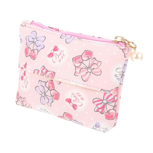 HONITANO Kleine Kosmetiktasche aus Strapazierfähigem Multifunktionale Geldbörse für Münzen Ohrhörer Schlüssel Leicht und Kompakt für Reisen Alltag Shopping Tragbare Make Up Tasche mit von HONITANO