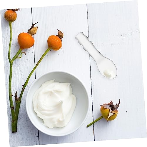 HONITANO Kleiner Kosmetikspatel für Augencreme Hautpflege Löffel zur Sauberen Entnahme Werkzeug gegen Augenmüdigkeit für Reise und Tägliche Anwendung von HONITANO