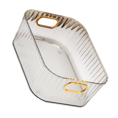 HONITANO Kosmetik Aufbewahrungsbox Transparent Mit Offenem Design Desktop Badezimmer Organizer Für Make-up Kosmetika Und Kleinigkeiten Lagerung Behälter von HONITANO