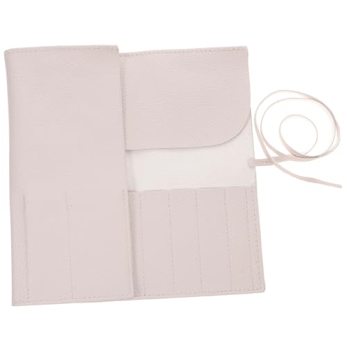 HONITANO Kosmetiktasche für Makeup Pinsel Tragbarer Reise Organizer mit Bindeband Kompakte Aufbewahrungstasche für Make Up Pinsel Praktische Leichte Schminktasche Zufällige von HONITANO