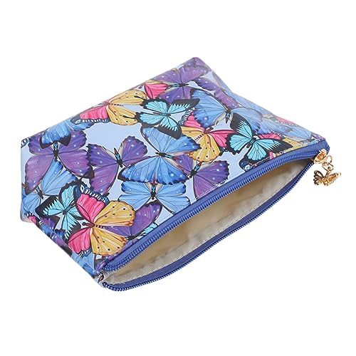 HONITANO Kosmetiktasche mit Schmetterlingsdruck und Leicht zu Reinigen für Damen Große Kapazität für Make Up und Toilettenartikel Reisen und Outdoor Aktivitäten HONITANO Kosmetiktasche mit Schmetterlingsdruck und Leicht zu Reinigen für Damen Große Kapazität für Make Up und Toilettenartikel Reisen und Outdoor Aktivitäten von HONITANO