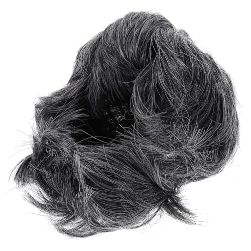 HONITANO Kurze Graue Perücke für Männer Synthetische Old Man Cosplay Perücke Dekorative Party und Bühnenperücke Atmungsaktiv Leicht für Karneval Halloween Kostümfeste HONITANO Kurze Graue Perücke für Männer Synthetische Old Man Cosplay Perücke Dekorative Party und Bühnenperücke Atmungsaktiv Leicht für Karneval Halloween Kostümfeste von HONITANO