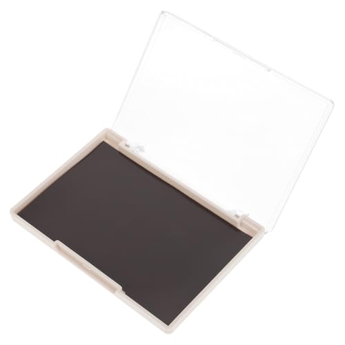 HONITANO Magnetische Makeup Palette Leer mit Transparentem Deckel Stabile Aufbewahrung für Lidschatten und Kleine Kosmetik Nachfüllbare Magnetische Makeup Platte Modernes Design von HONITANO
