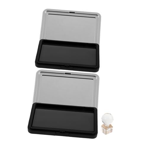 HONITANO Magnetische Makeup Palette Teiliges mit Spiegel und Druckstempel Leere Kosmetikbox für Lippenfarbe Lidschatten Highlighter und Gesicht Tragbarer Organizer für Reisen und Alltag HONITANO Magnetische Makeup Palette Teiliges mit Spiegel und Druckstempel Leere Kosmetikbox für Lippenfarbe Lidschatten Highlighter und Gesicht Tragbarer Organizer für Reisen und Alltag von HONITANO