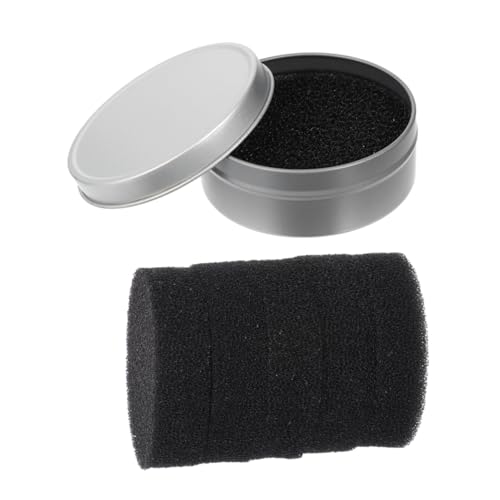 HONITANO Make Up Pinsel Reinigungsbox Teiliges mit Schnellem Schwamm Wiederverwendbarer Schwammreiniger Effektives Tool zur Entfernung von Lidschatten und Farbresten Kompakt für Reisen und von HONITANO