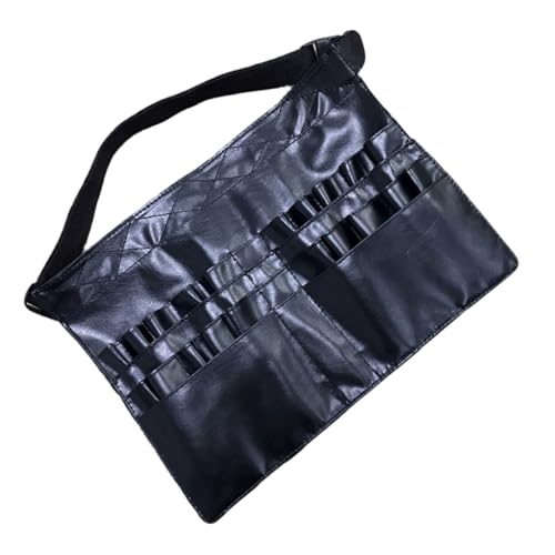 HONITANO Makeup Pinsel Aufbewahrungstasche Multifunktionale Kosmetiktasche mit Gürtel für Make up Künstler Tragbare Organizer Tasche für Kleine Schminkpinsel und Kosmetiktools von HONITANO