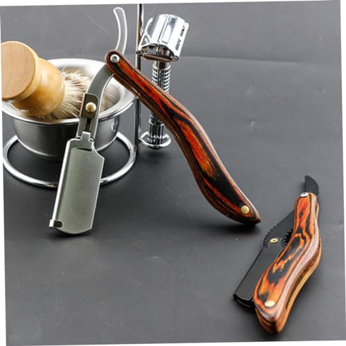 HONITANO Manueller Rasierhalter Holzgriff Rasierer Bartschneider Herren Vielseitig Leicht Tragbar Langlebig Präzise Multifunktional für Haare Bart Augenbrauen Geschenkidee HONITANO Manueller Rasierhalter Holzgriff Rasierer Bartschneider Herren Vielseitig Leicht Tragbar Langlebig Präzise Multifunktional für Haare Bart Augenbrauen Geschenkidee von HONITANO