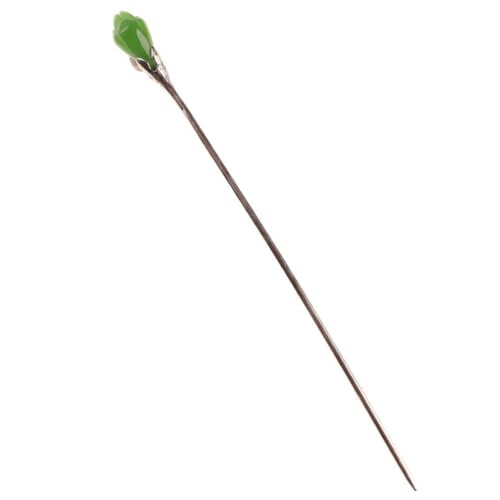 HONITANO Minimalistische Haarnadel Silberne Haarforke für Frauen Robuste Haarstab für Dutt Eleganter Haarschmuck für Hochzeit Party und Alltag Glatte Oberfläche Langlebiges Design von HONITANO