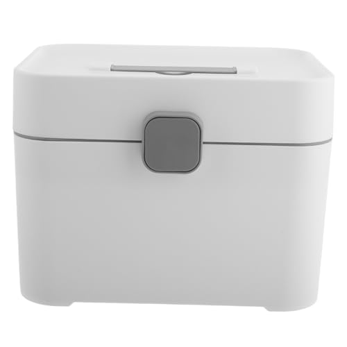 HONITANO Nagellack-aufbewahrungsbox Zweischichtig Organizer Für Maniküre-werkzeuge Box Zum Aufbewahren Von Nagellack Und Werkzeugen Leicht Zu Reinigen Mit Großzügigem Fassungsvermögen von HONITANO