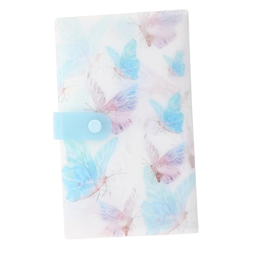 HONITANO Nagelsticker Aufbewahrungsalbum Kunststoff Organizer für Nail Art Sticker Sammelbuch Leicht Tragbar für Nagelaufkleber und Notizen Geeignet von HONITANO