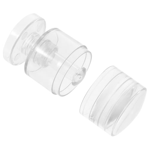 HONITANO Nail Art Stamper Transparent Silikon Nagel Stempel mit Schaber Rotierend Vielseitig Langlebig Maniküre Werkzeug für DIY Nagelstempel Schablonen Nageldesign von HONITANO