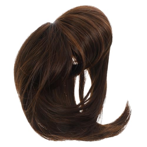 HONITANO Natürliches Damen Haarteil Haartopper mit Clip Leichtes Synthetisches Haarstück für Dünner Werdendes Haar Unsichtbar und Bequem für Alltag und Party Grauhaarabdeckung HONITANO Natürliches Damen Haarteil Haartopper mit Clip Leichtes Synthetisches Haarstück für Dünner Werdendes Haar Unsichtbar und Bequem für Alltag und Party Grauhaarabdeckung von HONITANO