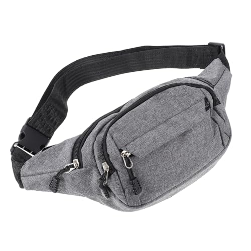 HONITANO Oxford Herren Bauchtasche mit Reißverschluss Leichte Tragbare Umhängetasche Vielseitig Nutzbar als Brust oder Schultertasche Strapazierfähig für Reisen und Sport von HONITANO