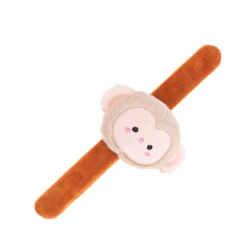 HONITANO Plüsch Affen Schnapparmband Kuscheltier Armband für Mitgebsel für Geburtstagsfeiern Weiches und Angenehmes Material Niedliches Design für Erwachsene Geeignet HONITANO Plüsch Affen Schnapparmband Kuscheltier Armband für Mitgebsel für Geburtstagsfeiern Weiches und Angenehmes Material Niedliches Design für Erwachsene Geeignet von HONITANO