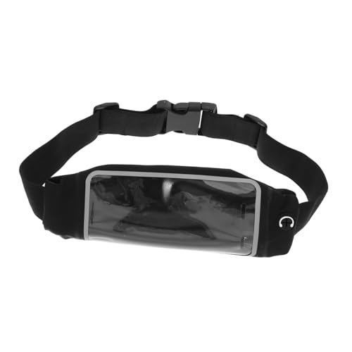 HONITANO Reflektierende Verstellbare Lauf Gürteltasche mit Touchscreen Fenster Schweißresistent und Vielseitig für Herren Outdoor Running Camping Wandern und Fitness Praktische Hüfttasche von HONITANO