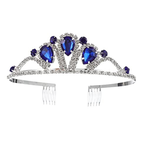 HONITANO Retro Haarkranz mit Funkelnden Strasssteinen Braut Tiara Krone Königlicher Kopfschmuck für Damen mit Zwei Haarkämmen für Festen Eleganter Vintage Stil für Hochzeit und Besondere HONITANO Retro Haarkranz mit Funkelnden Strasssteinen Braut Tiara Krone Königlicher Kopfschmuck für Damen mit Zwei Haarkämmen für Festen Eleganter Vintage Stil für Hochzeit und Besondere von HONITANO