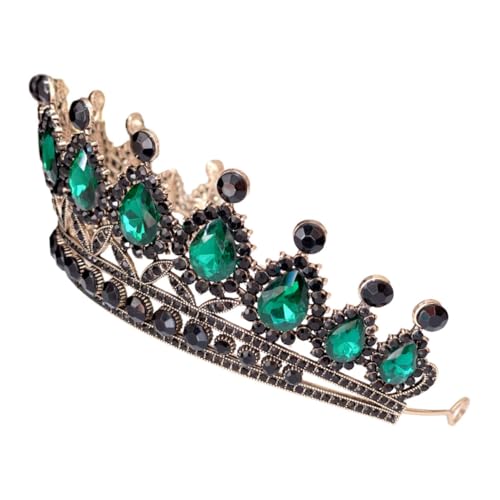 HONITANO Rhinestone Krone Stirnband Damen Haarschmuck Hochzeits Tiara Metalllegierung Elegant Vielseitig für Hochzeit Party Abschlussball von HONITANO