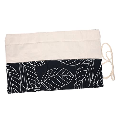 HONITANO Rollendes Etui für Kosmetik und Schreibutensilien Fächer für Pinsel Stifte und Reisebedarf Praktischer Organizer für Schule und Unterwegs von HONITANO