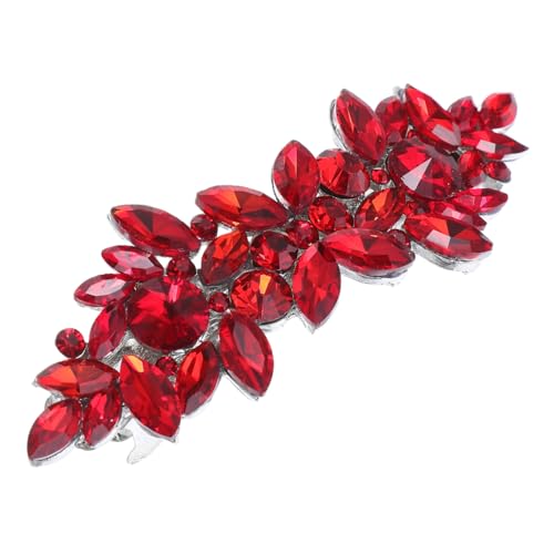 HONITANO Haarspangen Mit Strasssteinen Für Brautjungfern Hochzeitskopfschmuck Aus Kristallen Vintage-haarspangen Für Frauen Und Mädchen Kopfbedeckungen Mit Blumen Aus Strasssteinen Für von HONITANO