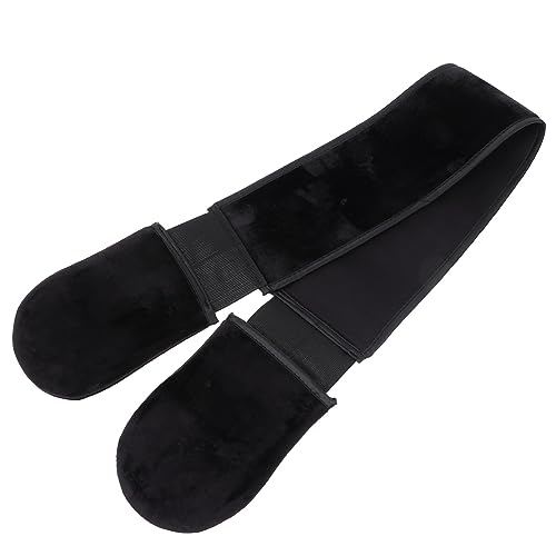 HONITANO Schwarzes Peeling Badetuch mit Massage Scrubber Weicher Spa Schrubber Handschuh zum Sanften Körperpeeling und Effektiver Hautreinigung Langlebig und Komfortabel für Dusche und Bad von HONITANO