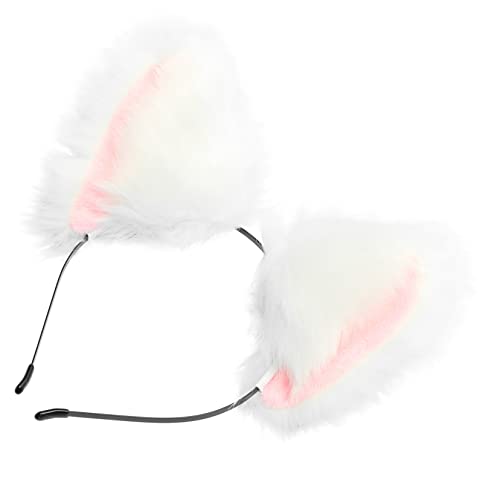 HONITANO Stirnband Tierohr-design Plüsch Haar-accessoire Dekorativ Kopfschmuck Für Party Geburtstag Cosplay Weihnachtsfeier Haarschmuck von HONITANO