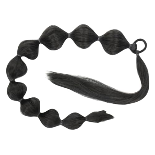 HONITANO Synthetische Pferdeschwanzverlängerung Mit Bubble-perücken Haarverlängerung Für Damen Geeignet Für Partys Cosplay Und Fotos von HONITANO