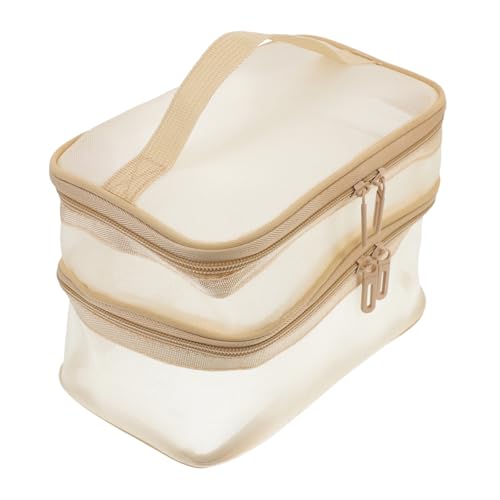 HONITANO Transparente Kulturtasche Mit Reißverschluss Für Reisen Make-up-Tasche Für Damen Kosmetiktasche Zum Organisieren Von Kleinen Gegenständen Wie Karten Geld Und Schlüssel HONITANO Transparente Kulturtasche Mit Reißverschluss Für Reisen Make-up-Tasche Für Damen Kosmetiktasche Zum Organisieren Von Kleinen Gegenständen Wie Karten Geld Und Schlüssel von HONITANO