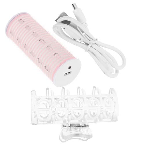 HONITANO USB Aufladbarer Lockenwickler für Automatischer Heizwickler für Schonendes Haarstyling Leichtes Tragbares Haarstyling Tool für Frauen Geeignet für Haartypen von HONITANO