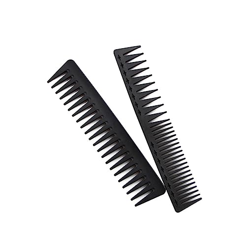 HONITANO Frisierkamm Mit Breiten Zähnen Haarkamm Für Männer Stylingkamm Aus Robustem Material Antistatisch Und Langlebig Zum Glätten Von Nassem Und Trockenem Haar Für von HONITANO