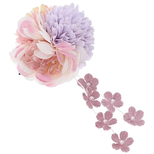 HONITANO Vintage Perlen Haarklammer mit Blütenmotiv Chinesischer Brautschmuck Haarschmuck für Frauen Langlebige Haarspange für Hochzeit und Tägliche Frisuren Antiker Stil HONITANO Vintage Perlen Haarklammer mit Blütenmotiv Chinesischer Brautschmuck Haarschmuck für Frauen Langlebige Haarspange für Hochzeit und Tägliche Frisuren Antiker Stil von HONITANO