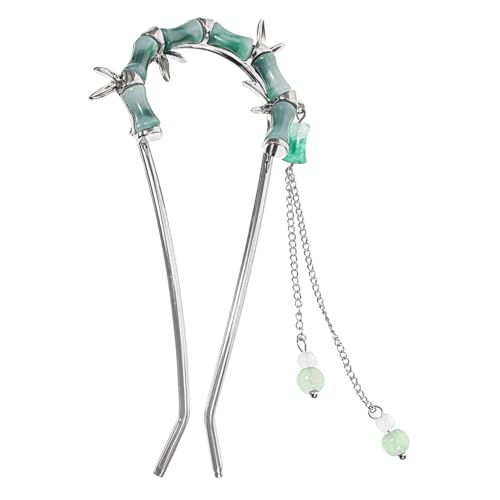 HONITANO Vintage Quasten Haarnadel Haargabel für Damen Stabiles Haarschmuck accessoire für Brötchen Glatte Oberfläche Geeignet für Dickes und Lockiges Haar Modischer Chignon haarstab von HONITANO