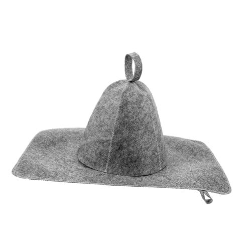 HONITANO Wiederverwendbares Saunahut Und Saunakissen Damen Und Herren Bequemer Filzstoff Saunaunterlage Und Badehut Für Sauna Und Baden von HONITANO