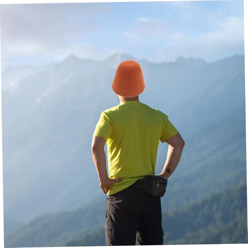 HONITANO Wasserabweisender Filz Saunahut Wiederverwendbare Badekappe mit Atmungsaktivem Material Hitzeschützender Sauna Hut für Damen und Herren Vielseitig für Sauna Dampfbad und Outdoor von HONITANO