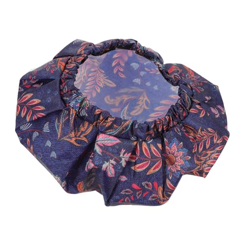 HONITANO Wasserdichte Badekappe Herren Doppellagige Oxford Badekappe Wasserabweisend Leicht Passend für Lange Lockige Haare für Dusche und Reisen für Erwachsene von HONITANO