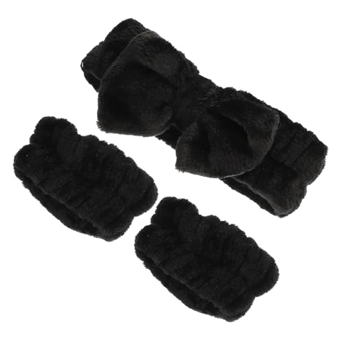HONITANO Weiches Elastisches Gesicht Stirnbänder und Handgelenk Waschbänder Flauschig Bequem Hautfreundlich für Spa Make Up und Gesichtsreinigung bei Damen von HONITANO