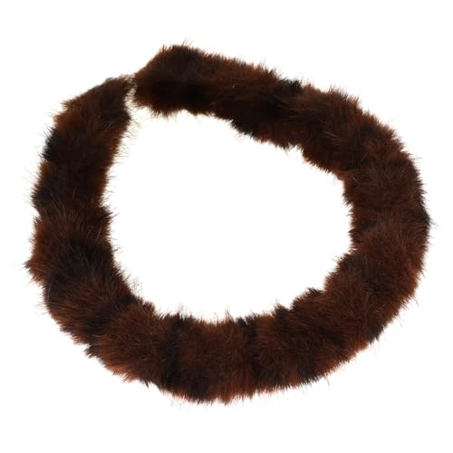 HONITANO Weiches Leoparden Plüsch Haarband mit Gezahntem Griff Rutschfeste Makeup Stirnband für Damen und Mädchen Komfortabel für Hautpflege Gesichtswäsche Modisches Haarschmuck Accessoire von HONITANO