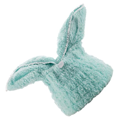 HONITANO schnell trocknende Duschhaube licht leve badezimmer armatur das leuc haar kur haar deko Bademütze Frauen Mütze Badezimmerzubehör Badekappe verdicken schnell trocknende Kappe Green von HONITANO