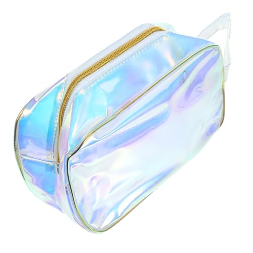 HONITANO wasserdichte Kosmetiktasche TPU Material Leichte Schminktasche mit Reißverschluss für Reise Home Makeup Organizer Kulturbeutel für Damen und Herren HONITANO wasserdichte Kosmetiktasche TPU Material Leichte Schminktasche mit Reißverschluss für Reise Home Makeup Organizer Kulturbeutel für Damen und Herren von HONITANO