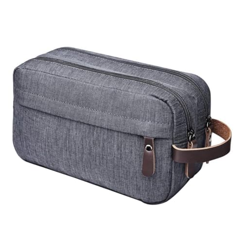 HONITANO wasserdichte Nylon Kosmetiktasche Herren Großes Fassungsvermögen Reise Kulturtasche Leicht Tragbar Multifunktionaler Aufbewahrungsbeutel von HONITANO