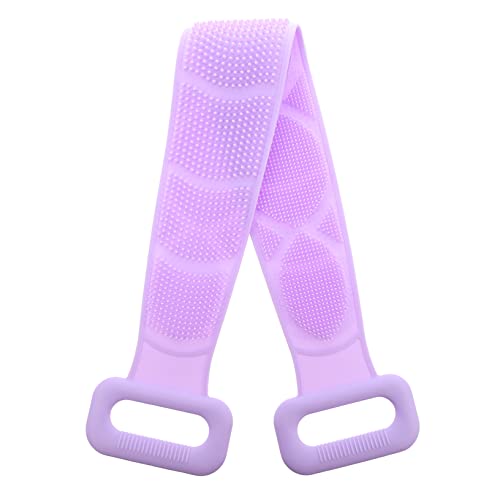 HONMEET Silikon-badetuch – Doppelseitiger Abziehstreifen Für Die Rückseite – Peeling-duschwerkzeug Für Die Tiefenreinigung von HONMEET