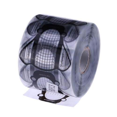 HONMEET 1rollen Nagelverlängerung Papier-tray Aus Pvc Selbstklebend Für Uv-gel Maniküre Praktisches Nail Art Werkzeug Für Profis Und Anfänger von HONMEET