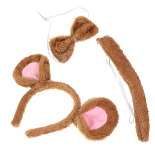 HONMEET Kostüm Stirnband Tiere Cosplay Zubehör Party Kopfschmuck Ohren Haarband Dekoration von HONMEET