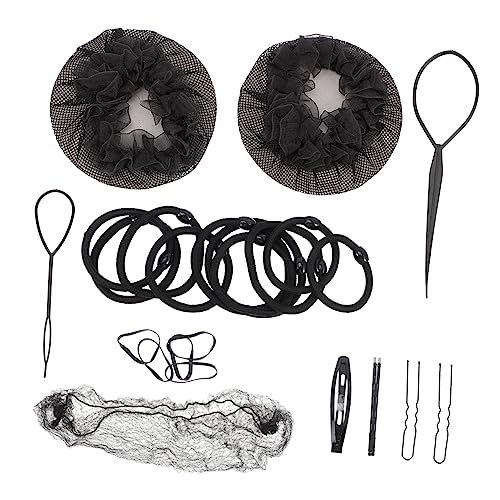 HONMEET Haarnetze Elastisch Unsichtbar Für Ballett Dutt Netzhaut Wiederverwendbar Für Mädchen Und Frauen von HONMEET