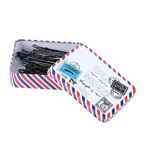 HONMEET 200stücke Haarspangen Sichtbare Schwarze Haarnadeln Für Damen Für Verschiedene Frisuren Sicheres Halten Und Müheloses Styling Für Jeden Anlass von HONMEET