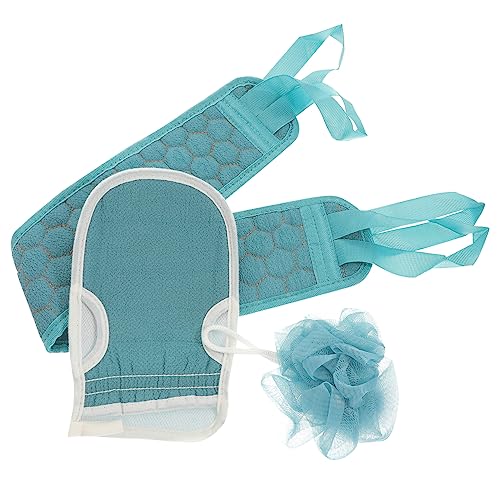 HONMEET 1 Set Peeling Reibt Zurück Handtuch Set Bad Dusche Luffa Schwamm Sanfte Waschen von HONMEET