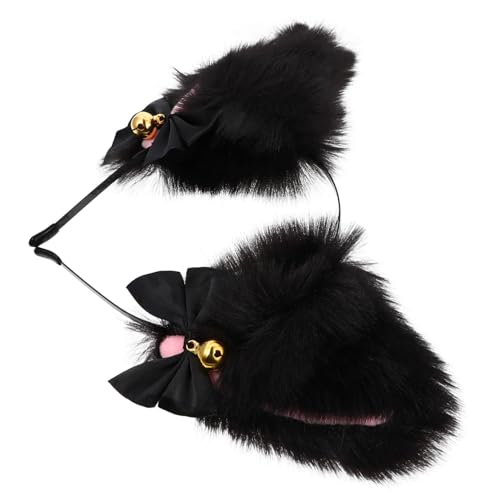 HONMEET Kreativer Katzenohren Haarreif Mit Glöckchen Festlicher Haarschmuck Für Maskerade Und Kostümpartys Bezauberndes Design Für Damen Und Mädchen Anpassungsfähig Und Angenehm Zu von HONMEET