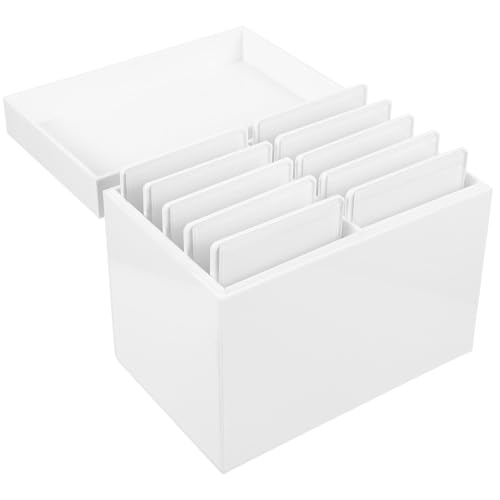 HONMEET Aufbewahrungsboxen Für Wimpern 10-fach Wimpern-aufbewahrungsbox Mit Ständer Acrylmaterial Haltbar Und Bruchsicher Großes Fassungsvermögen Für Make-up-organizer von HONMEET
