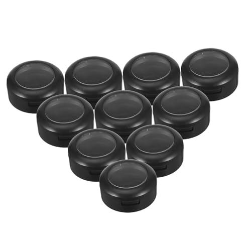 HONMEET 10 Stück Teiliges Lidschatten und Kompakte Aufbewahrungsbox aus Langlebigem Kunststoff Praktischer Kosmetik Organizer für Reisen für Make Up Augencreme und Gesichtscreme von HONMEET